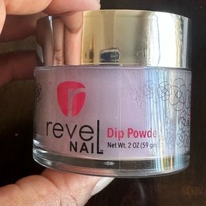 Revel Nail Dip Powder Retired Shade Gleeful Size 2oz.
